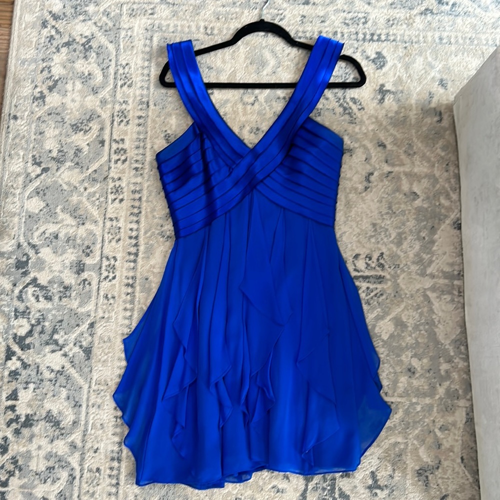 COPY - BCBG royal blue cocktail dress
